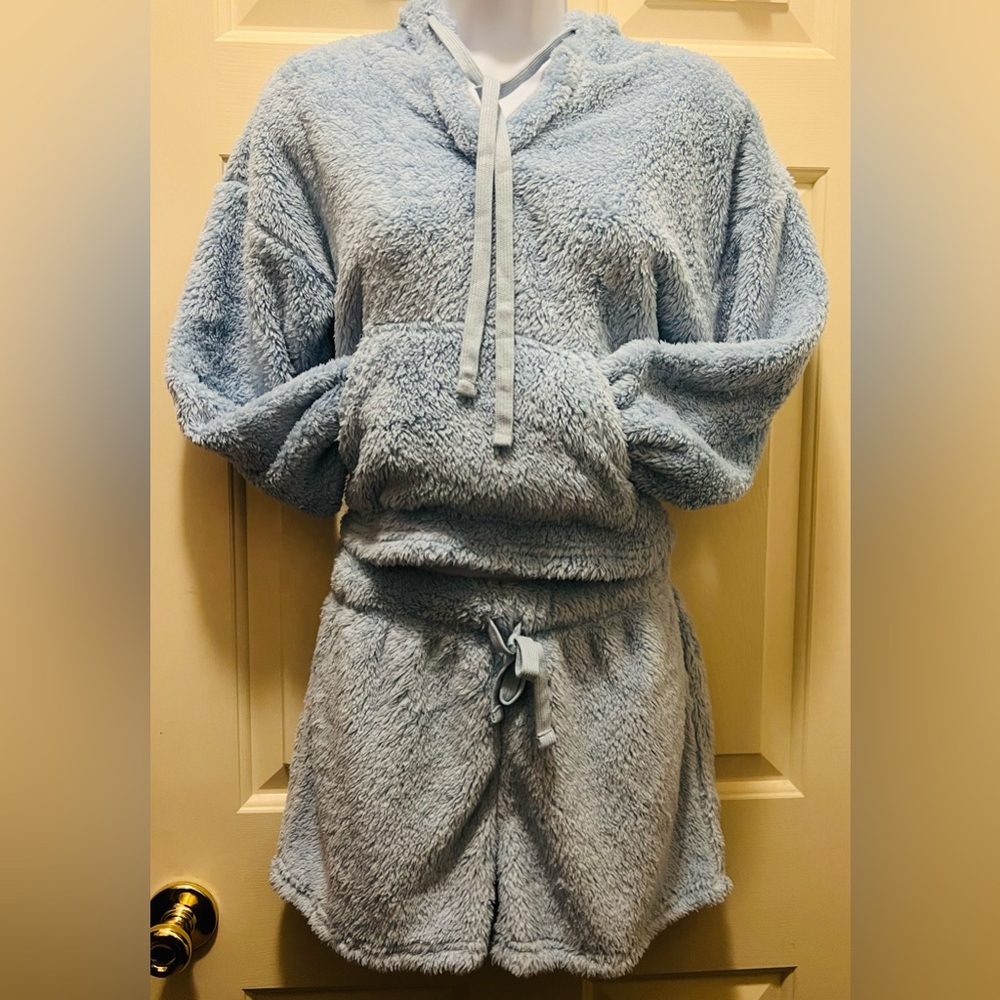 Faux Sherpa Lounge Set
